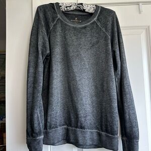 Danskin Charcoal Crewneck Pullover Sweater